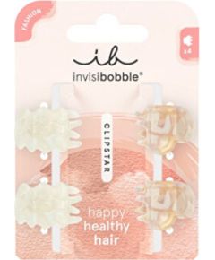Invisibobble Clipstar XS Petit Rainbow - Skřipec do vlasů 4 ks
