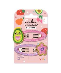 Invisibobble Clipstar Frutti Avocado - Sponka do vlasů 2 ks