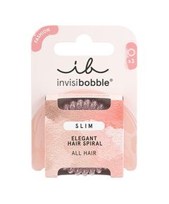 Invisibobble Slim Pink Monocle - Gumička do vlasů ( 3 ks )