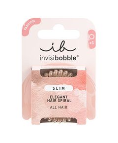 Invisibobble Slim Of Bronze and Beads - Gumička do vlasů ( 3 ks )