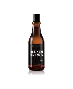 Redken Brews 3 in 1 - Shampoo, Conditioner and Shower Gel 3 in 1 300ml