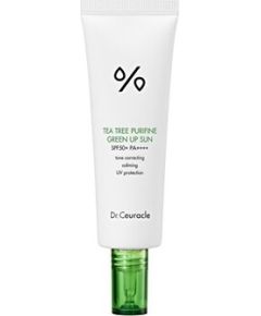 Dr.ceuracle Tea Tree Purifine Green Up Sun SPF 50 - Tónovaný pleťový krém na opalování 50ml