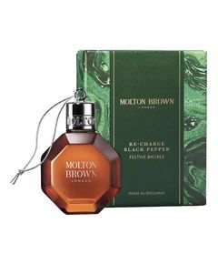 Molton Brown Re-charge Black Pepper Festive Bauble Bath & Shower Gel - Koupelový a sprchový gel 75ml