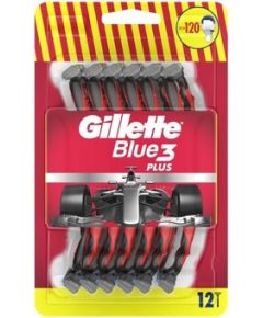 Gillette Blue3 Red ( 12 ks ) - Jednorázová holítka pro muže