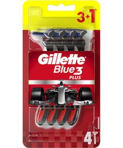 Gillette Blue3 Plus 3+1 ks - Jednorázová holítka