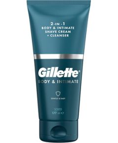 Gillette Body & Intimate Body & Intimate Shave Cream + Cleanser 177ml