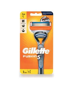 Gillette Fusion - Shaving Machine + 2 Spare Heads