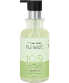 Vivian Gray True Nature Citrus & Bergamot Cream Soap - Krémové tekuté mýdlo 300ml
