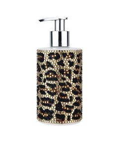 Vivian Gray Leopard in Gold Soap Dispenser 250ml