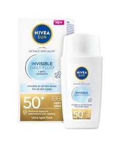 Nivea Specialist Invisible Daily Fluid SPF 50+ - Pleťový krém 40ml