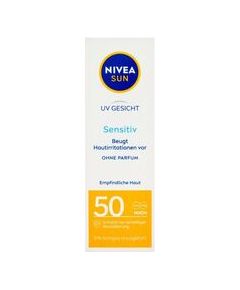 Nivea Sensitive SPF 50 Sun Allergy Protection - Pleťový krém na opalování pro citlivou pleť 50ml