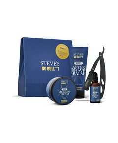 Steves No Bull***t Old School Shaving Box - SET