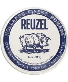 Reuzel Clay Matte Pomade - Matující pomáda na vlasy s jílem 95ml