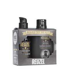 Reuzel Beard Try Me Kit Clean & Fresh - Gift set for beard care 130ml