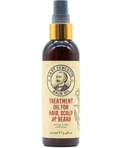 Captain Fawcett Hair, Scalp and Beard Oil - Vyživující olej na vlasy, pokožku hlavy a vousy 100ml