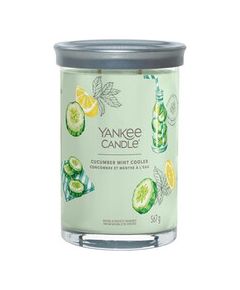 Yankee Candle Cucumber Mint Cooler Signature Tumbler Candle (cucumber mint lemonade) 567.0g