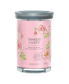 Yankee Candle Fresh Cut Roses Signature Tumbler Candle (fresh roses) 567.0g