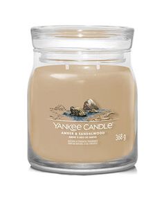 Yankee Candle Amber & Sandalwood Signature Candle (amber and sandalwood) 567.0g
