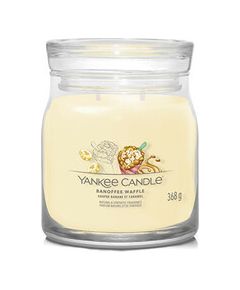 Yankee Candle Banoffee Waffle Signature Candle (waffles with bananas and caramel) 368.0g