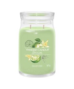 Yankee Candle Vanilla Lime Signature Candle ( vanilla with lime ) 368.0g