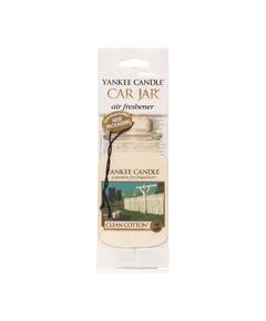 Yankee Candle Clean Cotton Classic Car Jar - Paper car tag 3.0ks