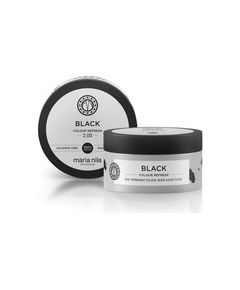 Maria Nila Black Color Refresh Mask - Gentle nourishing mask without permanent color pigments 100ml