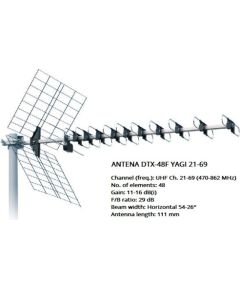 Antena DTX-48F Yagi 21-69 Iskra