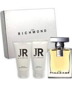 John Richmond Set John Richmond: John Richmond, Natural, Hydrating, Body Lotion, 50 ml + Black Metal, Natural, Cleansing, Shower Gel, 50 ml + John Richmond, Eau De Parfum, For Women, 100 ml For Women