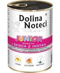 Dolina Noteci Dolina Noteci Premium Serca z Indyka Junior 400 g