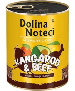 Dolina Noteci Dolina Noteci Premium Superfood Pies Kangur i wołowina puszka 400g