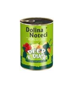 Dolina Noteci Dolina Noteci Premium Superfood Pies Jeleń i kaczka puszka 400g