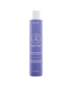Kemon Actyva Colore Brillante Anti-Yellow Shampoo - Neutralizující šampon pro blond vlasy 250ml