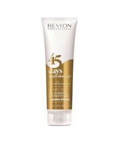 Revlon 45 days total Color Care Shampoo & Conditioner Golden Blondes - shampoo and conditioner for golden shades 275ml