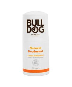 Bulldog Natural Deodorant Lemon & Bergamot Fresh & Revitalising Scent 75ml