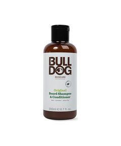 Bulldog Original Beard Shampoo & Conditioner - Beard Shampoo and Conditioner 2in1 for Normal Skin 200ml