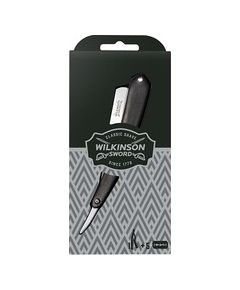 Wilkinson Sword Cut Throat + Double Edge Blades ( 5 pcs ) - Razor + spare razor blades