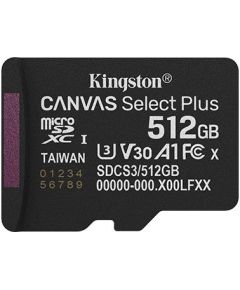 MEMORY MICRO SDXC 512GB UHS-I/SDCS3/512GBSP KINGSTON