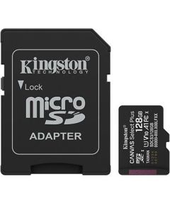 MEMORY MICRO SDXC 128GB UHS-I/W/ADAPTER SDCS3/128GB KINGSTON