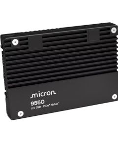 SSD MICRON SSD series 9550 MAX 6.4TB NVMe NAND flash technology 3D TLC Write speed 10000 MBytes/sec Read speed 14000 MBytes/sec Form Factor U.2 TBW 35040 TB MTFDLAL6T4THB-1BK1DABYYR