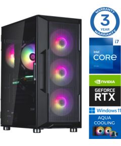 INTOP AQUA i7-14700F 32GB DDR5 500SSD M.2 NVME RTX4060 8GB WIN11