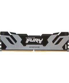 Kingston FURY DDR5 16GB - 7200 - CL - 38 - Single-Kit - DIMM, KF572C38RS-16, Fury Renegade Silver, XMP, black/silver