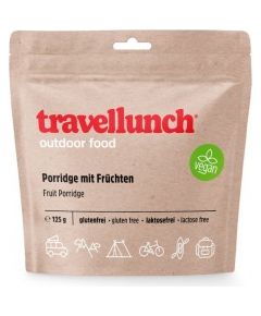 Travellunch Tūristu pārtika FRUIT PORRIDGE, Lactose Free, Gluten Free, Vegan
