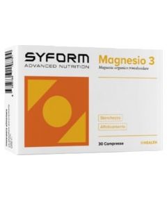 Syform Uztura bagātinātājs MAGNESIO 3, 30 crp