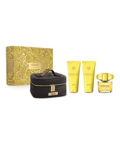 Versace Yellow Diamond Gift Set EDT 90 ml, body lotion 100 ml, shower gel 100 ml and cosmetic bag 90ml