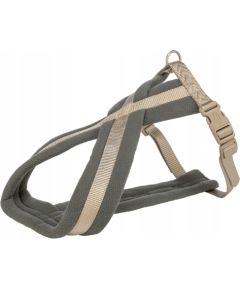 Trixie Premium Touring, szelki, dla psa, piaskowe, L: 60�100 cm/25 mm