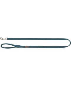 Trixie Premium, smycz, dla psa, ta�ma, petrol, XS�S: 1.20 m/15 mm