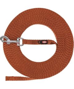 Trixie Smycz treningowa, dla psa, ta�ma, rdzawa, XS�S: 5 m/10 mm, lekka
