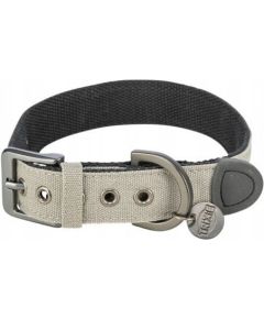 Trixie CityStyle, obro�a, dla psa, bawe�na, jasnoszara, L�XL: 50�57 cm/35 mm, szeroka