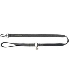 Trixie CityStyle, smycz, dla psa, bawe�na, czarna, S�M: 1.20 m/13 mm