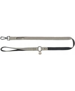 Trixie CityStyle, smycz, dla psa, bawe�na, jasnoszara, S�M: 1.20 m/13 mm